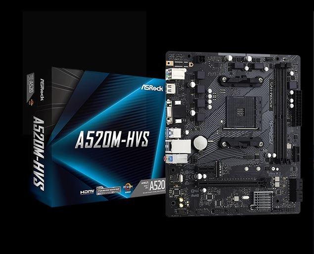 ASRock A520M-HVS: The Micro ATX Motherboard That Packs a Punch