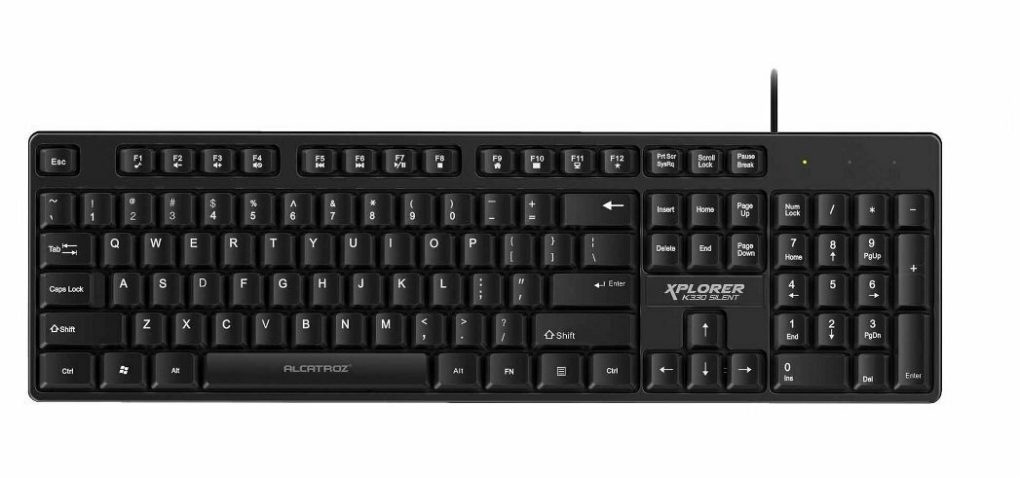 Alcatroz Silent K330 Keyboard: The Perfect Solution for Late Night Typing