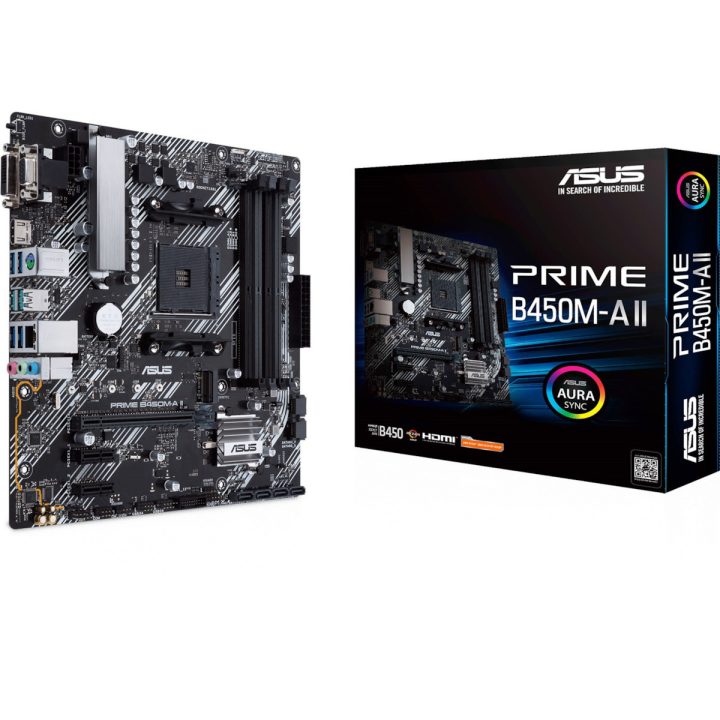 Asus Prime B450M-A II: The Perfect Choice for Gamers and Enthusiasts