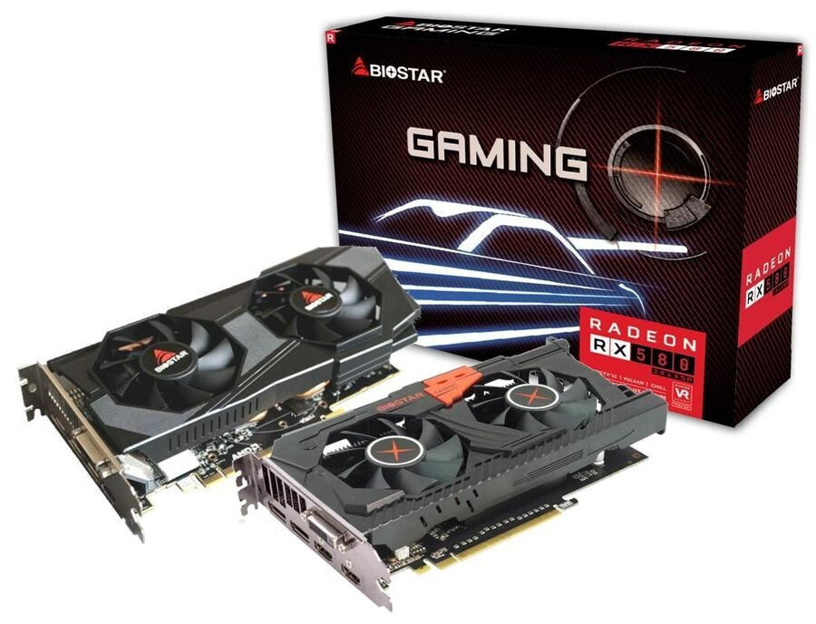 Biostar Radeon RX 580 8GB GDDR5: The Ultimate Graphics Card for Gamers