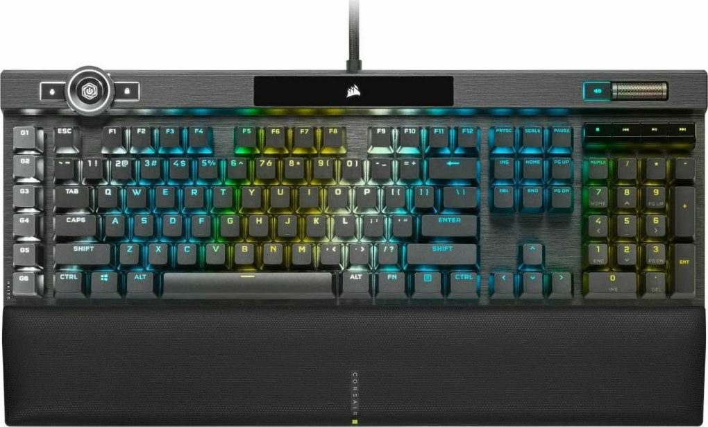 Experience Unmatched Precision and Speed with the CORSAIR K100 RGB Gaming Keyboard