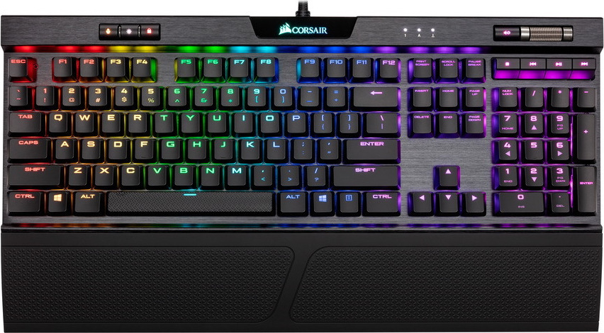 Elevate Your Gaming Setup with the Sleek and Stylish CORSAIR K70 RGB MK.2 LOW PROFILE RAPIDFIRE Keyboard