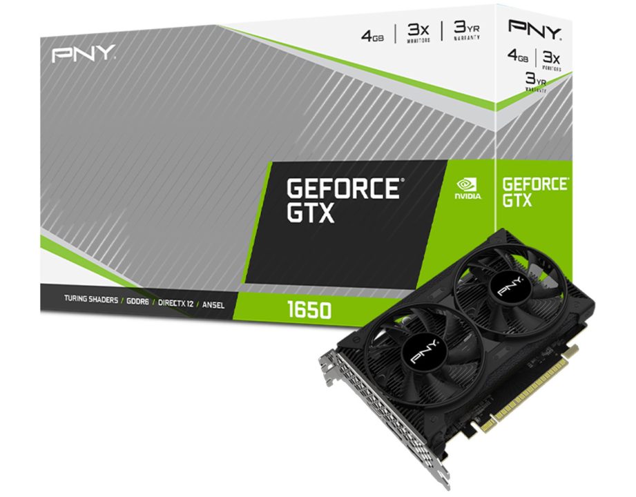 PNY GeForce GTX 1650 4GB GDDR6 Verto Dual Fan Review
