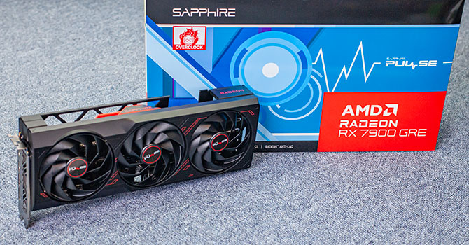 Sapphire Radeon RX 7900 GRE 16GB GDDR6 Pulse OC Review