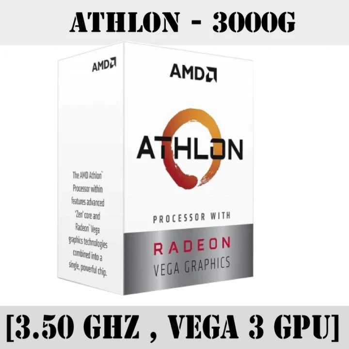 AMD Athlon 3000G 3.50GHz Review