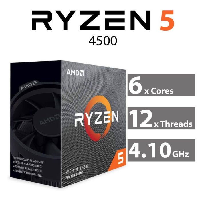 AMD Ryzen 5 4500 3.6GHz Review
