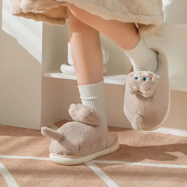 Kawaii Cat Slippers - Image 5