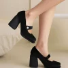 Chic Waterproof Platform Heels - Image 7