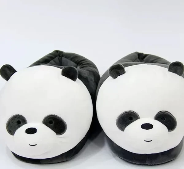 Adorable Plush Animal Slippers - Image 5