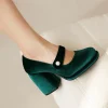 Chic Waterproof Platform Heels - Image 10