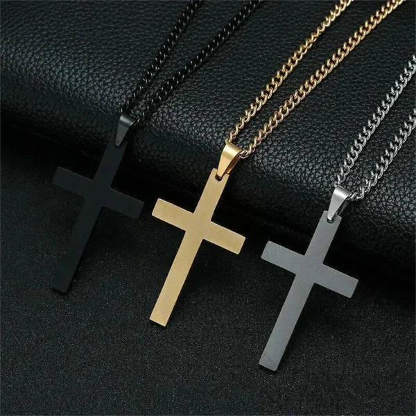 Christian Cross Pendant Necklace