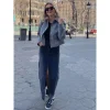 Women's Cropped Aviator Jacket - Image 7