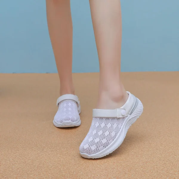 Women's Summer Mesh Slip-On Slippers - Image 10