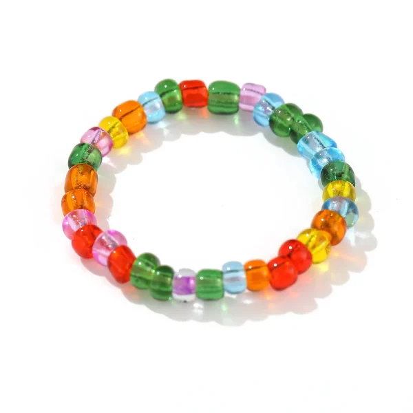 Elastic Crystal Bead Summer Fruit Ring - Image 6