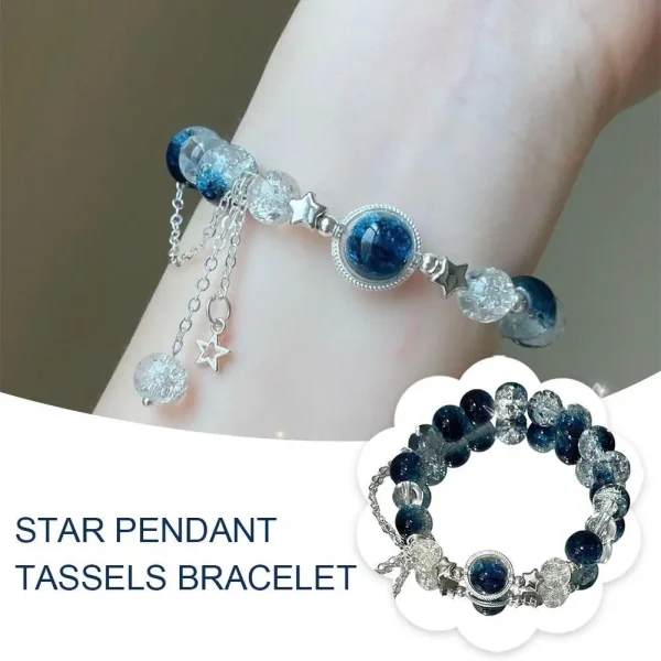 Fashion Galaxy Hanging Super Fairy Star Bracelet - Image 2