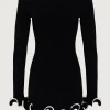 Women's Ruffled Knit Mini Dress - Image 5