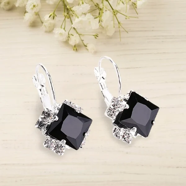 Women Square Zircon Earring - Image 3