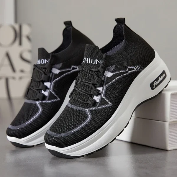 Women's Classic Platform Sneakers - Image 3