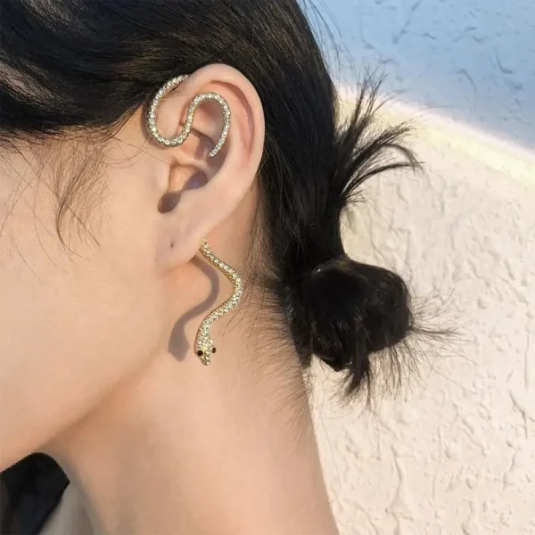 Snake Cartilage Earrings