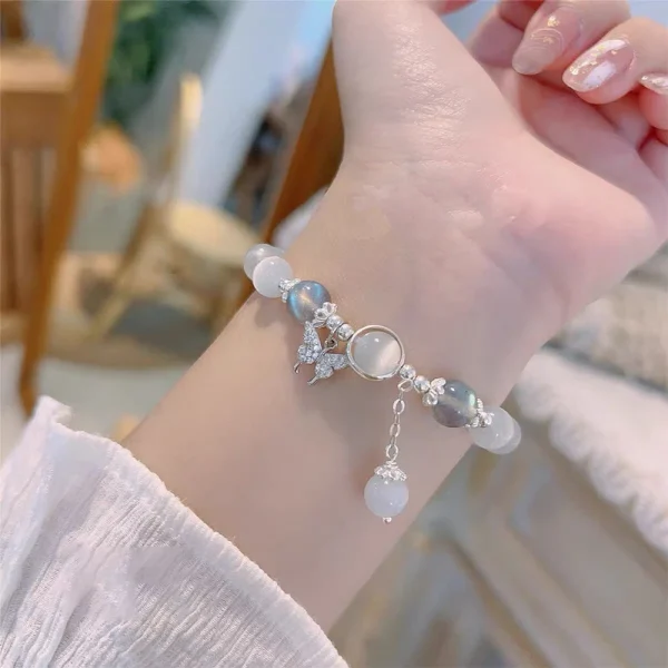 Korean Fashion Imitation Opal Moonstone Bracelet