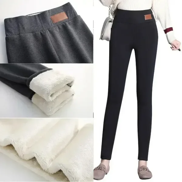 Women’s Winter Thicken Warm Leggings - Image 5