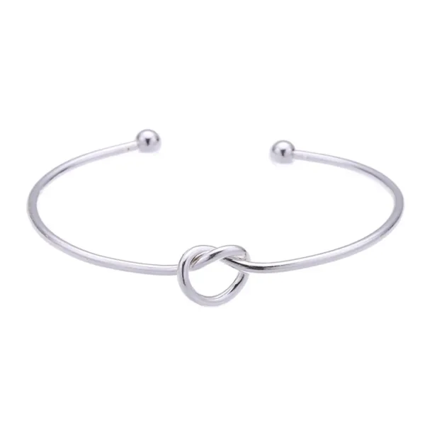 Woven Twist Texture Bangle - Image 4