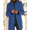 Women's Wool Blend Overcoat - Image 3