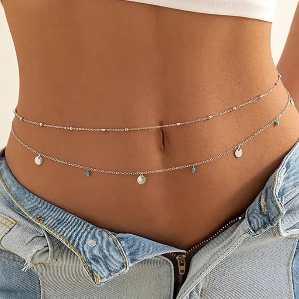 Boho Minimalist Multilayer Waist Beads