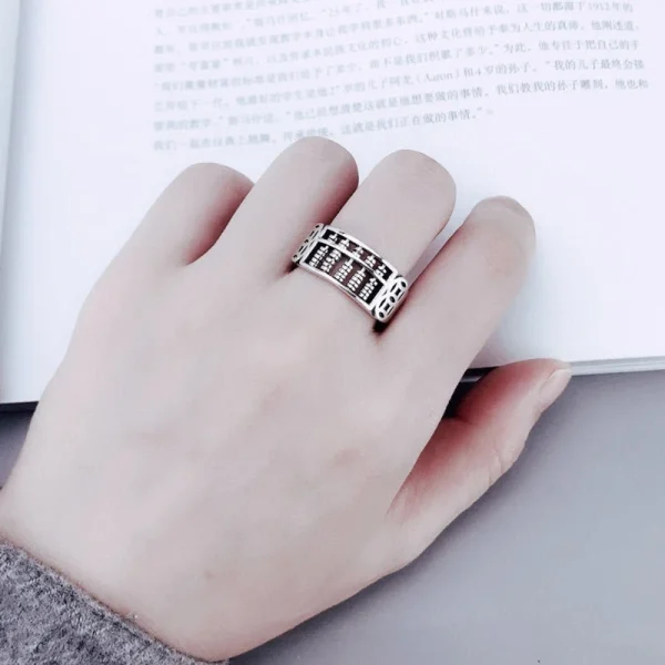 Rotatable Abacus Anxiety Ring - Image 2