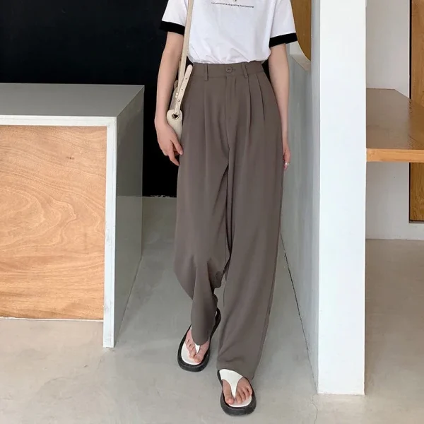 High Waist Women Suit Pants - Image 5