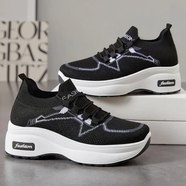 Women's Classic Platform Sneakers - Image 6