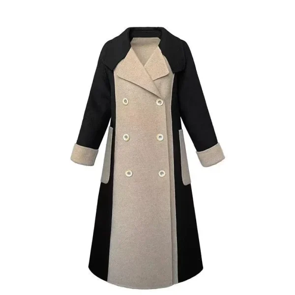 Women's Double-Faced Cashmere Wool Overcoat