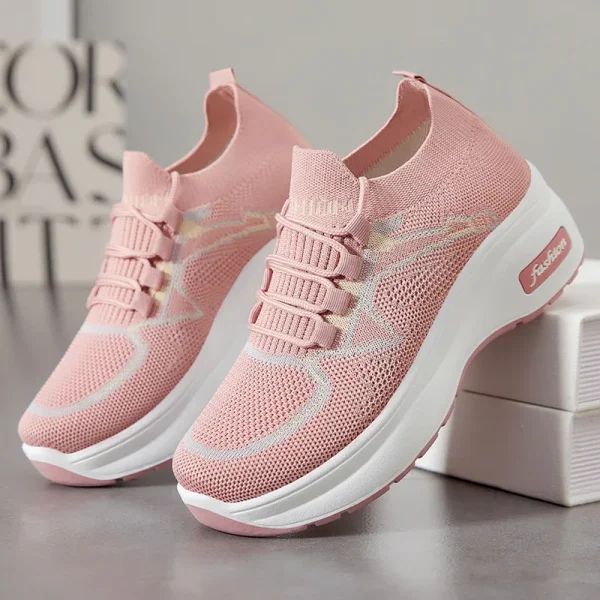 Women's Classic Platform Sneakers - Image 4