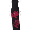 Floral Strapless Bodycon Midi Dress - Image 6