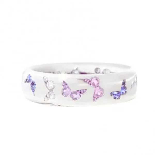 Butterfly Cubic Zirconia Ring - Image 3