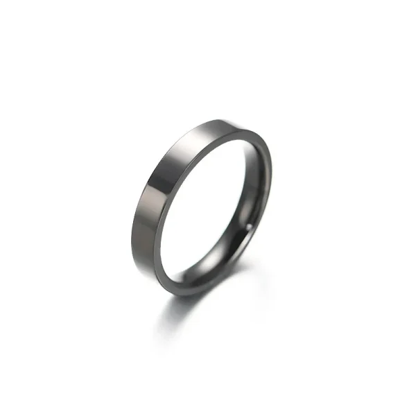 Elegant Stainless Steel Couple Ring - Image 5