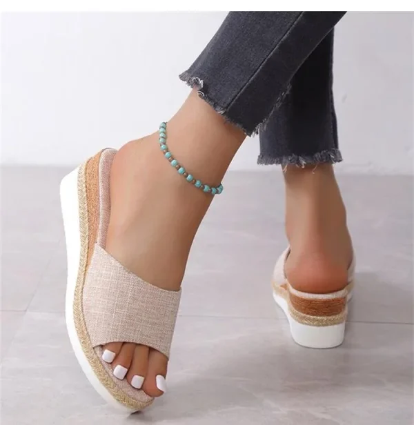 Elegant Wedge Sandals - Image 8