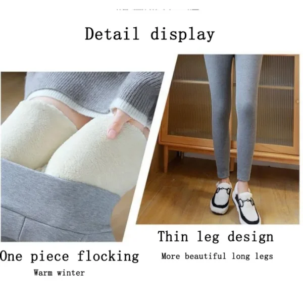 Winter Warm High-Waist Leggings - Image 3