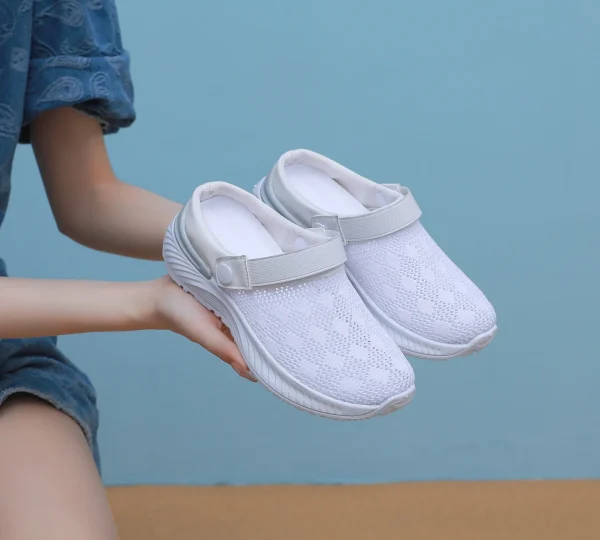 Women's Summer Mesh Slip-On Slippers - Image 6