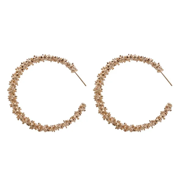 wild fashion simple pearl bean earrings