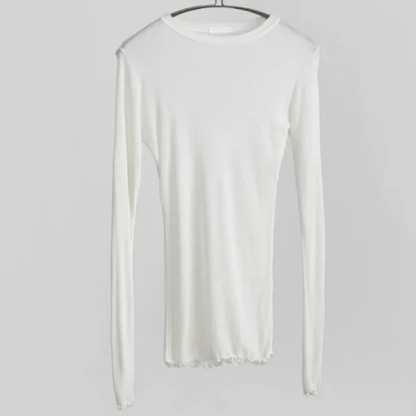 slim fit long sleeve t shirt