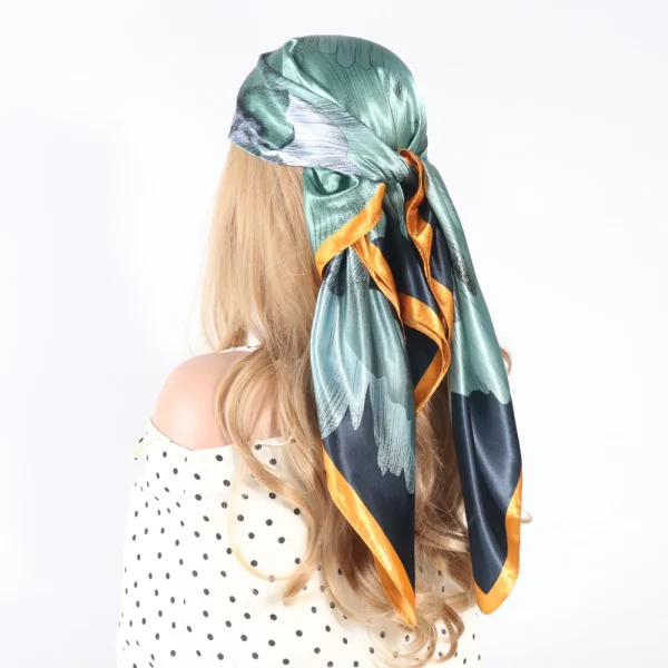 silk hair scarf