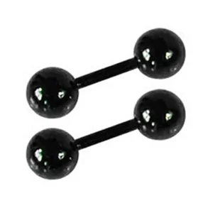 stainless steel ball barbell ear studs