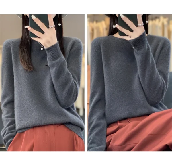 premium 100% merino wool sweater