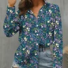 elegant loose fit blouse