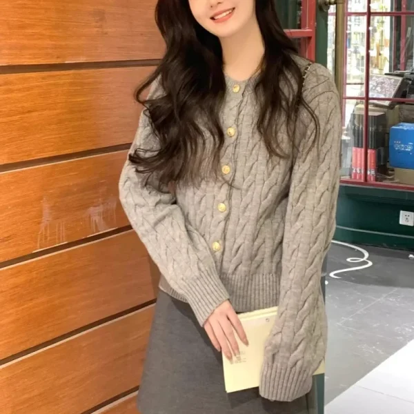 vintage long sleeve cardigan