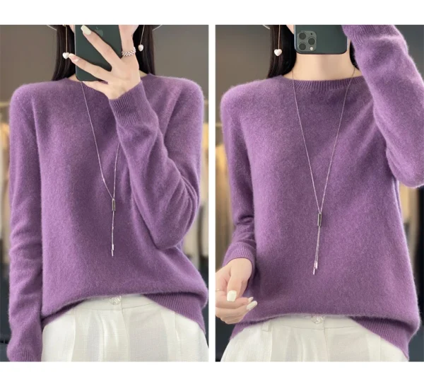 premium 100% merino wool sweater