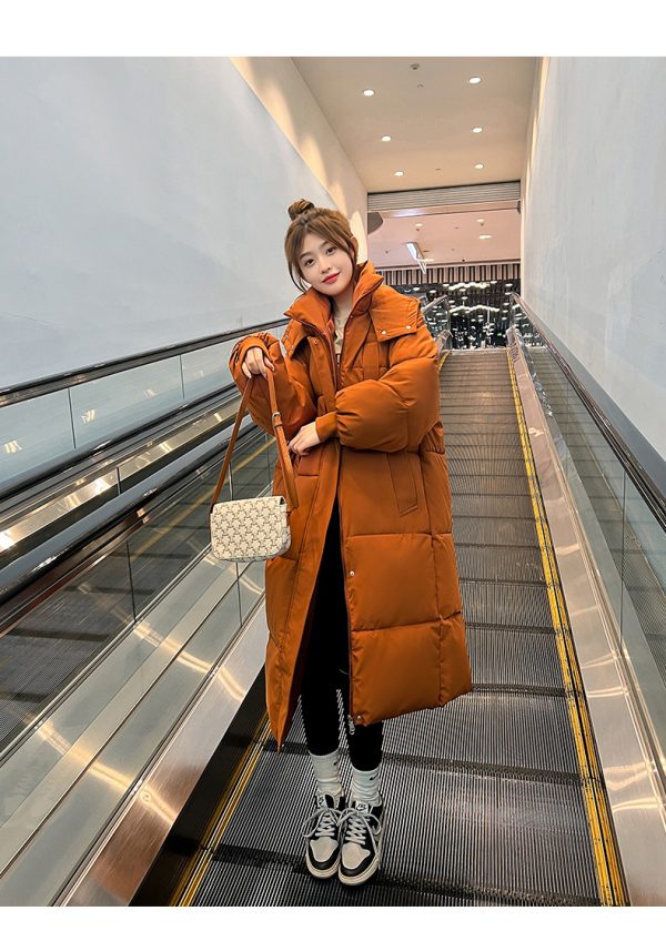 winter & autumn women's white duck down hoodies puffer jacket