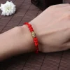good luck red string rope bracelet
