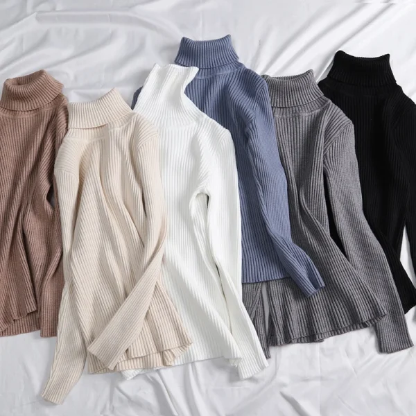 cozy turtleneck sweater for women